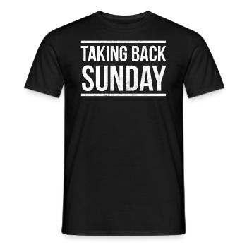 Sonntag Für Gefrorenen Süßen Fan Zurücknehmen - Männer T-Shirt - Schwarz - Vorne - AI Model Male 178 light (178cm)