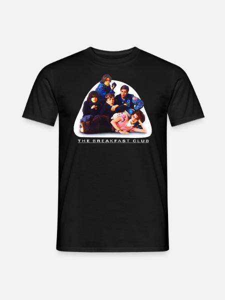 The Breakfast Club Alle Personages - Heren T-shirt - zwart