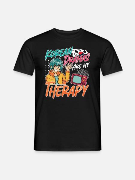 Korean Pop Design for a K-Pop Fashion Fan - Männer T-Shirt - Schwarz