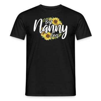 Bestes Kindermädchen Aller Zeiten Für Großmutter, - Männer T-Shirt - Schwarz - Vorne - AI Model Male 178 light (178cm)