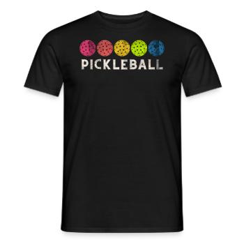 Pickleball Design Für Pickleball Player Oder - Männer T-Shirt - Schwarz - Vorne - AI Model Male 178 light (178cm)
