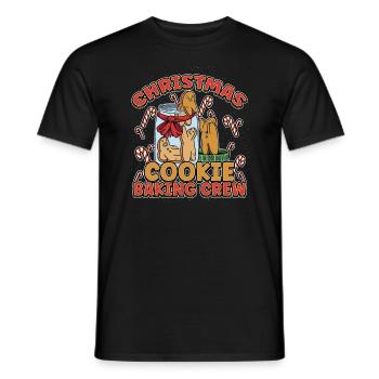Winter Axolotl Design for a Christmas Xmas Lover - Männer T-Shirt - Schwarz - Vorne - AI Model Male 178 light (178cm)