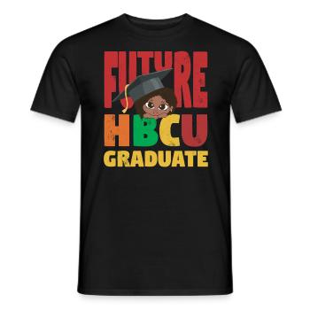 Futur diplômé Hbcu Pour Fier - T-shirt homme - noir - Devant - AI Model Male 178 light (178cm)