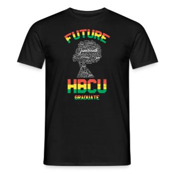 Futur diplômé Hbcu Pour Fier - T-shirt homme - noir - Devant - AI Model Male 178 light (178cm)