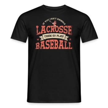 Si vous ne pouvez pas faire de crosse, alors allez - T-shirt homme - noir - Devant - AI Model Male 178 light (178cm)