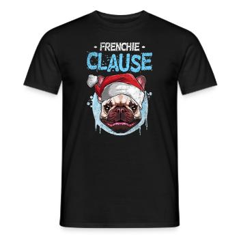 conception d’animaux de compagnie - T-shirt homme - noir - Devant - AI Model Male 178 light (178cm)