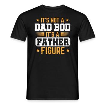 Es Ist Kein Dad Bod, Es Ist Eine Vaterfigur Daddy - Männer T-Shirt - Schwarz - Vorne - AI Model Male 178 light (178cm)