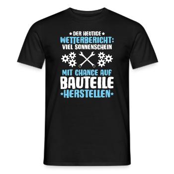 Verfahrensmechaniker Verfahrensmechanikerin - Männer T-Shirt - Schwarz - Vorne - AI Model Male 178 light (178cm)