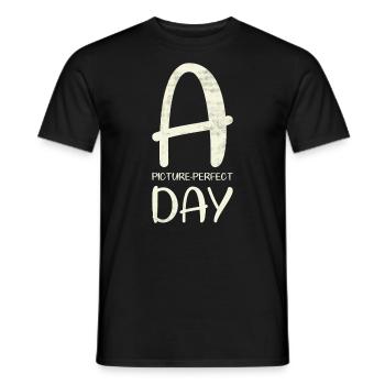 Ein Perfektes Tag-ehe-design Für Die Braut - Männer T-Shirt - Schwarz - Vorne - AI Model Male 178 light (178cm)