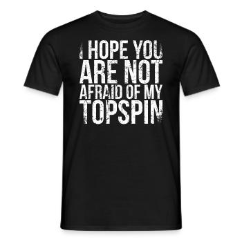 Ich Hoffe, Sie Haben Keine Angst Vor Meinem - Männer T-Shirt - Schwarz - Vorne - AI Model Male 178 light (178cm)