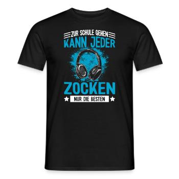 Lustiger Teenager Gaming Spruch - Gamer Jungs - Männer T-Shirt - Schwarz - Vorne - AI Model Male 178 light (178cm)