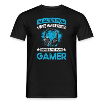 Lustiger Teenager Gaming Spruch - Gamer Jungs - Männer T-Shirt - Schwarz - Vorne - AI Model Male 178 light (178cm)
