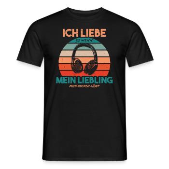 Lustiger Teenager Gaming Spruch - Gamer Jungs - Männer T-Shirt - Schwarz - Vorne - AI Model Male 178 light (178cm)