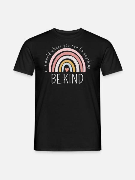 BE KIND - Men's T-Shirt - black