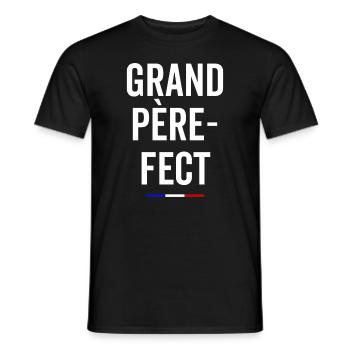 Opa Fect für Großvater - Männer T-Shirt - Schwarz - Vorne - AI Model Male 178 light (178cm)