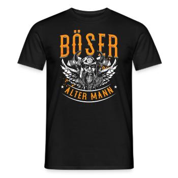 Nordisches Wikingermythologie Design Für Den - Männer T-Shirt - Schwarz - Vorne - AI Model Male 178 light (178cm)