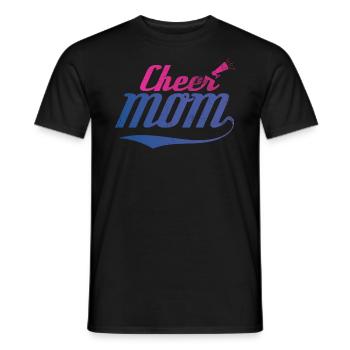 Cheer Mom Design Für Cheerleader Cheer - Männer T-Shirt - Schwarz - Vorne - AI Model Male 178 light (178cm)
