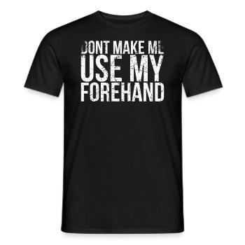 Lassen Sie Mich Nicht Mein Vorhand-design Für - Männer T-Shirt - Schwarz - Vorne - AI Model Male 178 light (178cm)