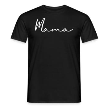 Mamma - Männer T-Shirt - Schwarz - Vorne - AI Model Male 178 light (178cm)
