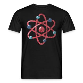 Nuclear Engineer - Men's T-Shirt - black - Front - AI Model Male 178 light (178cm)