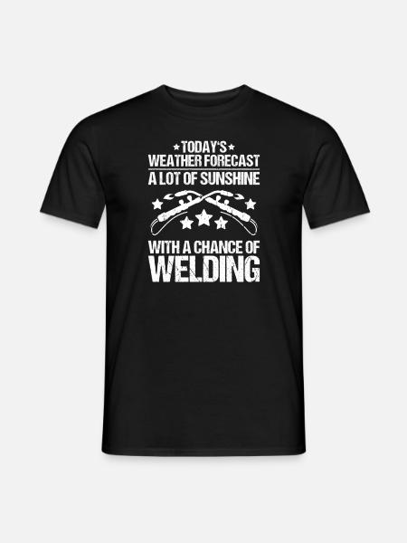 Schweißer Schweißen Schweißerei Welder Welding - Men's T-Shirt - black