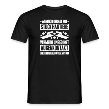 Stuckateur Plasterer Stukkateur Gipser Verputzer - Männer T-Shirt - Schwarz - Vorne - AI Model Male 178 light (178cm)