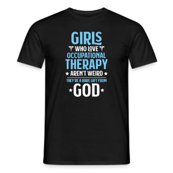 Ergotherapeut Ergotherapie Occupational Therapist - Männer T-Shirt - Schwarz - Vorne - AI Model Male 178 light (178cm)