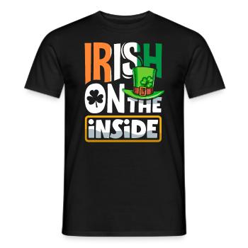Irlandais pour un jour ivre pour une semaine Fête de la Saint-Patrick - T-shirt homme - noir - Devant - AI Model Male 178 light (178cm)