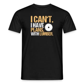 Zimmerer Zimmermann Zimmerei Carpenter Carpentry - Männer T-Shirt - Schwarz - Vorne - AI Model Male 178 light (178cm)
