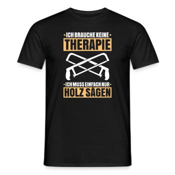 Zimmerer Zimmermann Zimmerei Carpenter Carpentry - Männer T-Shirt - Schwarz - Vorne - AI Model Male 178 light (178cm)