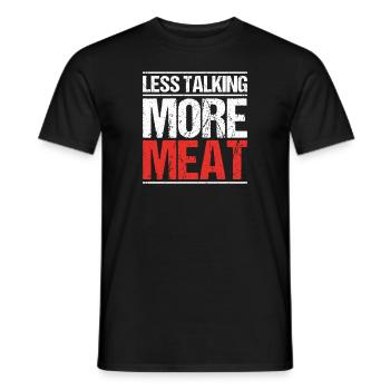 Carnivore Diät Carnivore Ernährung Carnivore Diet - Men's T-Shirt - black - Front - AI Model Male 178 light (178cm)