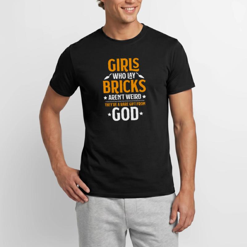 Master Masonry Masonry Bricklayer Mason Men's T-Shirt