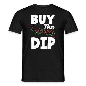 Achetez la journée des investisseurs Dip - T-shirt homme - noir - Devant - AI Model Male 178 light (178cm)
