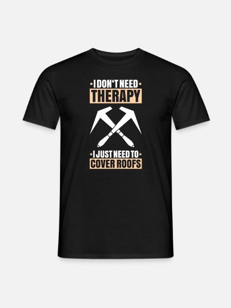 Roofer Roofing Roofing Roofing Roofers Roofing - Men's T-Shirt - black