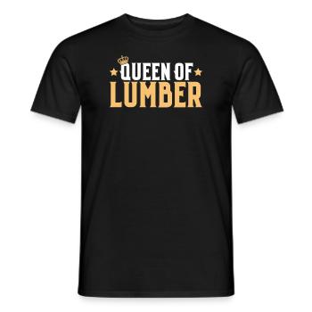Zimmerer Zimmermann Zimmerei Carpenter Carpentry - Men's T-Shirt - black - Front - AI Model Male 178 light (178cm)