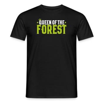 Forester Forestry Forester Forest workers Forest - Men's T-Shirt - black - Front - AI Model Male 178 light (178cm)