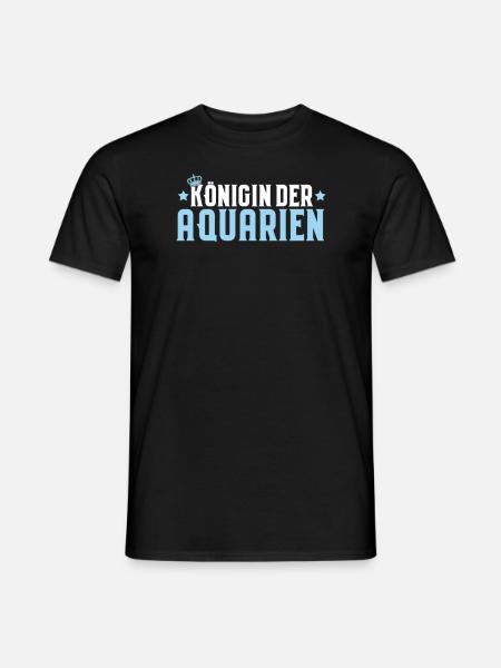 Aquaristik Aquarianer Aquarium Fische Aquarist - Männer T-Shirt - Schwarz