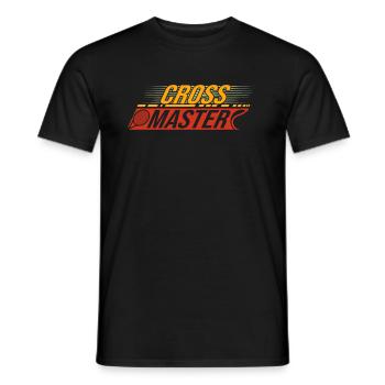 Tennis Art Cross Master Racket Sport Gift Idea - Männer T-Shirt - Schwarz - Vorne - AI Model Male 178 light (178cm)