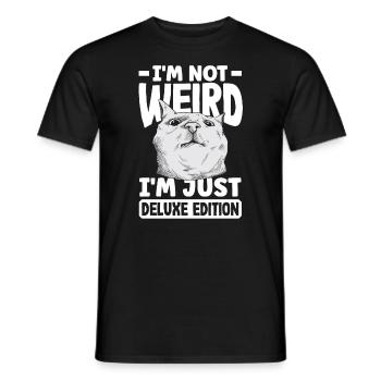 Je ne suis pas bizarre, je suis juste une édition deluxe - T-shirt homme - noir - Devant - AI Model Male 178 light (178cm)