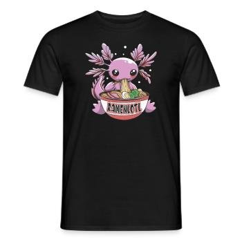 Indulge in the delightful with - Men's T-Shirt - black - Front - AI Model Male 178 light (178cm)