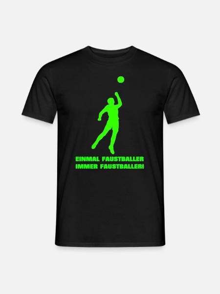 ONCE A FISTBALL PLAYER, ALWAYS A FISTBALL PLAYER 1 - Men's T-Shirt - black