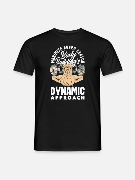 Maximize Every Season Bodybuilding's Dynamic - Men's T-Shirt - black