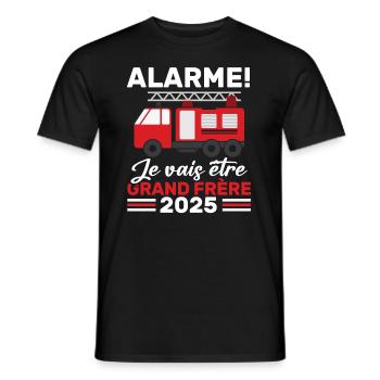 I'm going to be Big Brother 2025 / Future Big Brother - Men's T-Shirt - black - Front - AI Model Male 178 light (178cm)