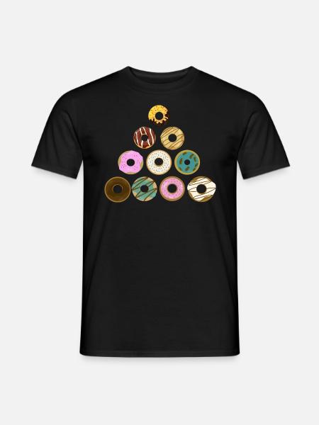 Arbre à beignets - T-shirt homme - noir