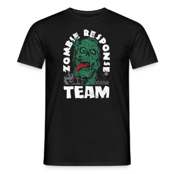 Zombie Lover Cosume for Funny Halloween - Männer T-Shirt - Schwarz - Vorne - AI Model Male 178 light (178cm)
