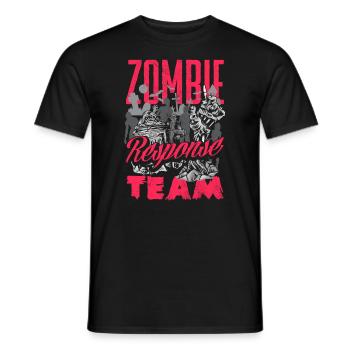 Zombie Lover Cosume for Funny Halloween - Männer T-Shirt - Schwarz - Vorne - AI Model Male 178 light (178cm)