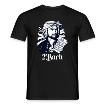 2Bach Drôle Internet Meme Crossover Musique - T-shirt homme - noir - Devant - AI Model Male 178 light (178cm)