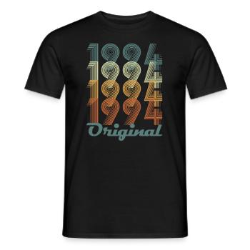 Original 1994 Vintage Cadeau Anniversaire - T-shirt homme - noir - Devant - AI Model Male 178 light (178cm)