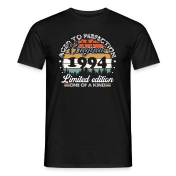 original 1994 limited editionOriginal 1994 Retro - Men's T-Shirt - black - Front - AI Model Male 178 light (178cm)