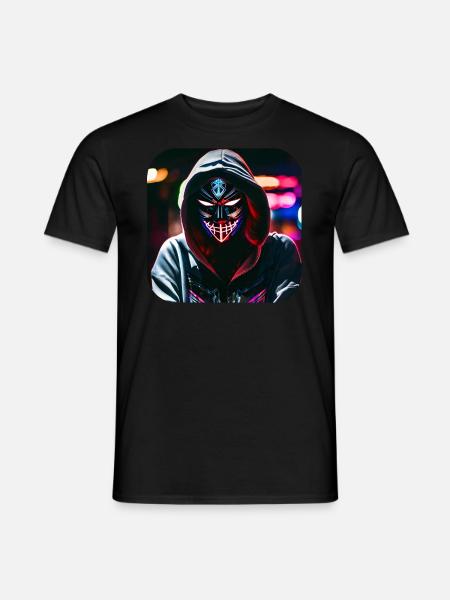Fille cyberpunk cool III - T-shirt homme - noir